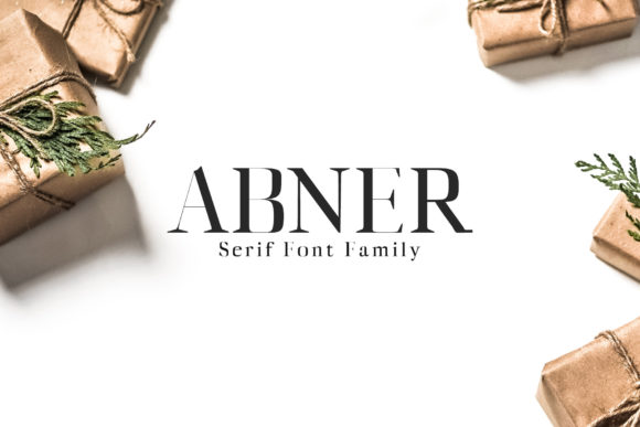 Abner Serif Font: Bold Type for Makers