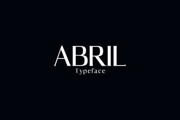 Abril: The Bold Serif Font for Crafters
