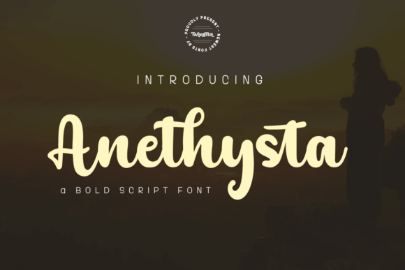 Anethysta: A Bold Handwritten Font for Web Design