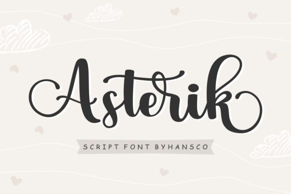 Asterik Font Review: A Bold Script for Web Design