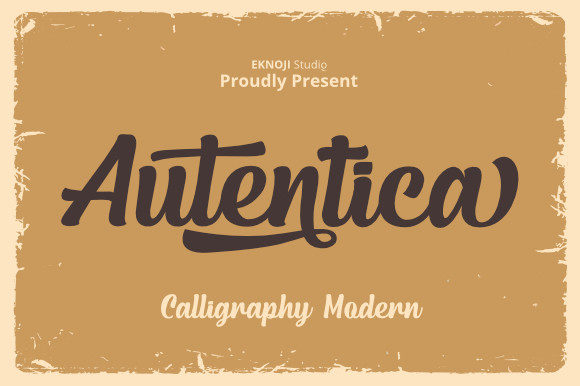 Autentica: A Bold Handwritten Font for Web Design
