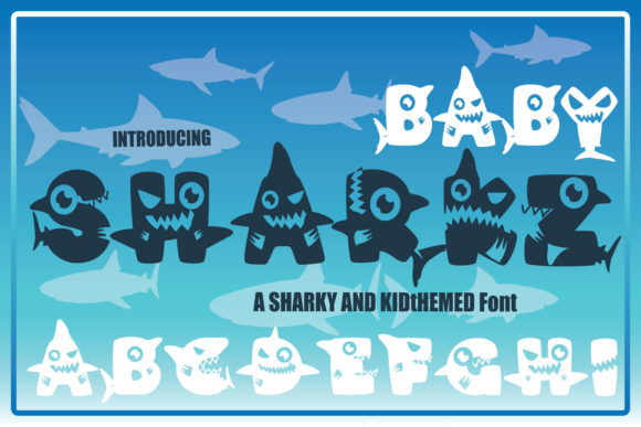 Baby Sharkz Font: A Playful Typeface for Bold Brands