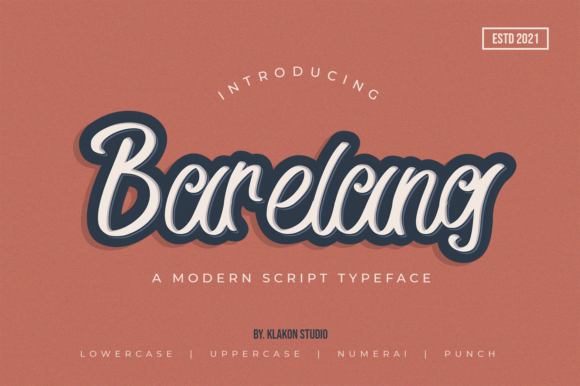 Barelang: A Bold Handwritten Font for Editorial Design