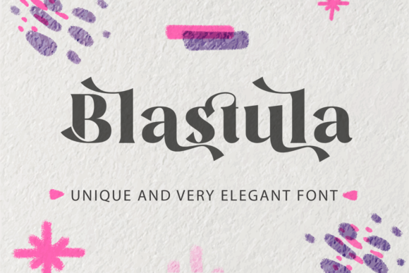 Blastula: The Bold Serif Font for Impactful Campaigns