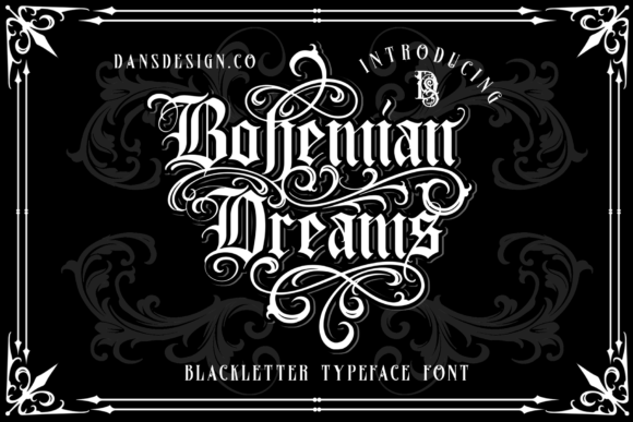Bohemian Dreams Font for Web Design
