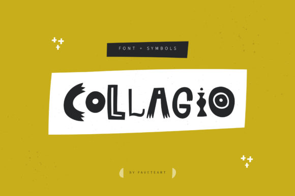 Collagio: A Playful Typeface for Editorial Design