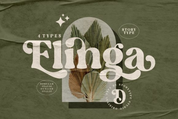 Elinga: A Bold Serif Font for Clear Campaigns