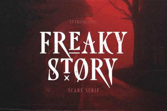 Freaky Story: A Serif Font for Editorial Impact