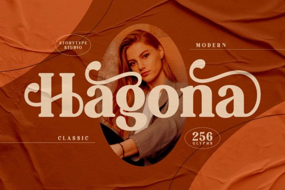 Hagona: A Bold Serif Font for Branding