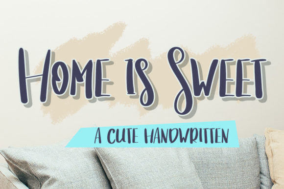 Home is Sweet: A Playful Font for Web Design