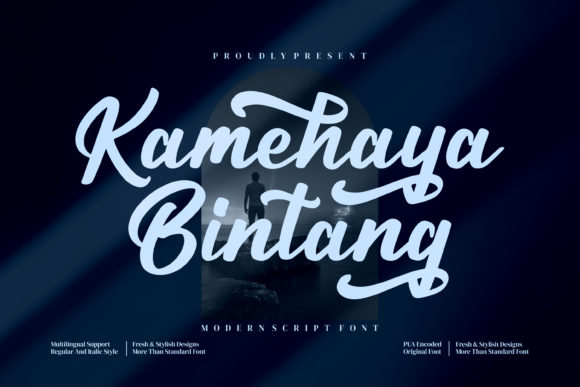 Kamehaya Bintang: A Bold Script Font for Editorial Impact