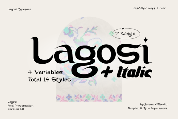 Lagosi Font: A Designer’s Guide to Bold Slab Serif Branding