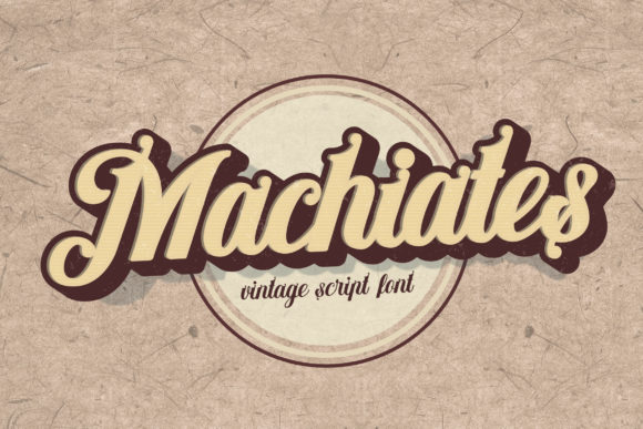 Machiates: A Bold Handwritten Font for Editorial Design