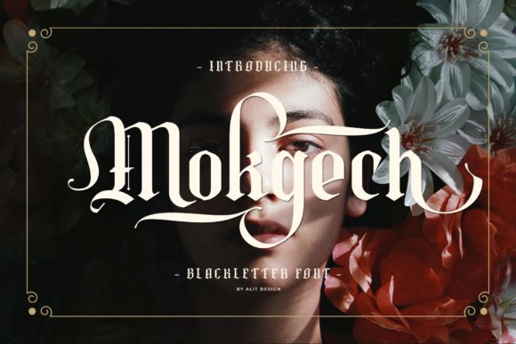 Mokgech: A Bold Blackletter Font for Crafters