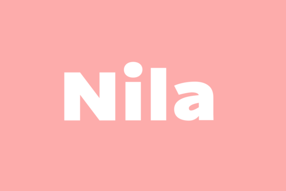 Nila: A Bold Sans Serif Font for Modern Branding