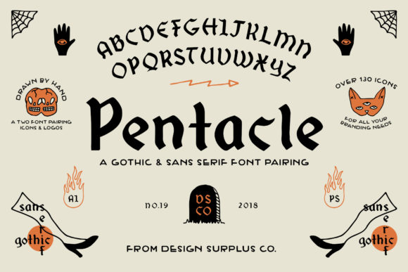 Pentacle Typeface: A Bold Editorial Choice
