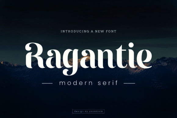 Ragantie Font Review: A Bold Serif for Brand Identity