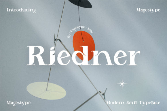 Riedner: A Bold Serif Font for Web Design