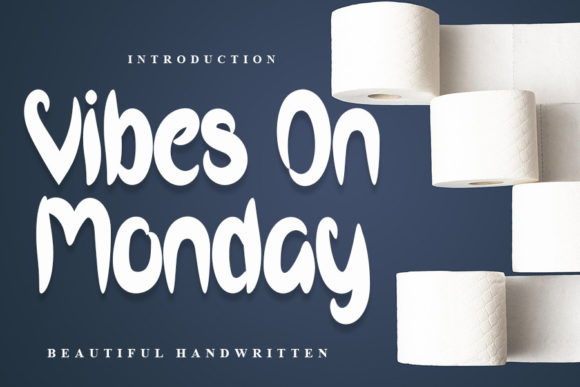Vibes on Monday: A Handwritten Font for Editorial Design